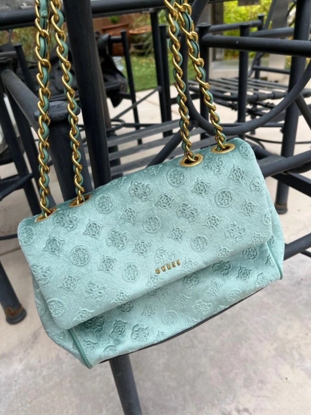 Kimi Mini Crossbody Flap Aqua